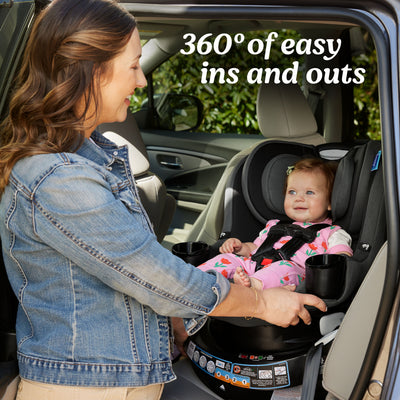 EasyTurn™ 360 2-in-1 Rotating Convertible Car Seat