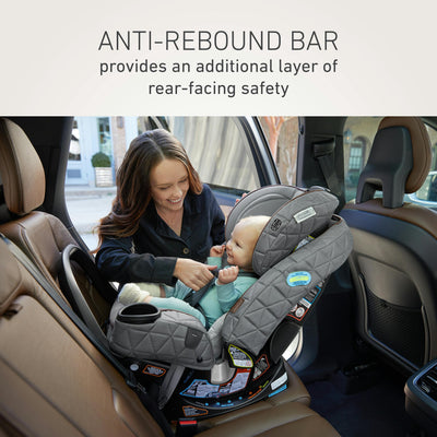Graco® Premier 4Ever® DLX Extend2Fit® SnugLock® 4-in-1 Car Seat featuring Anti-Rebound Bar, Midtown™ Collection
