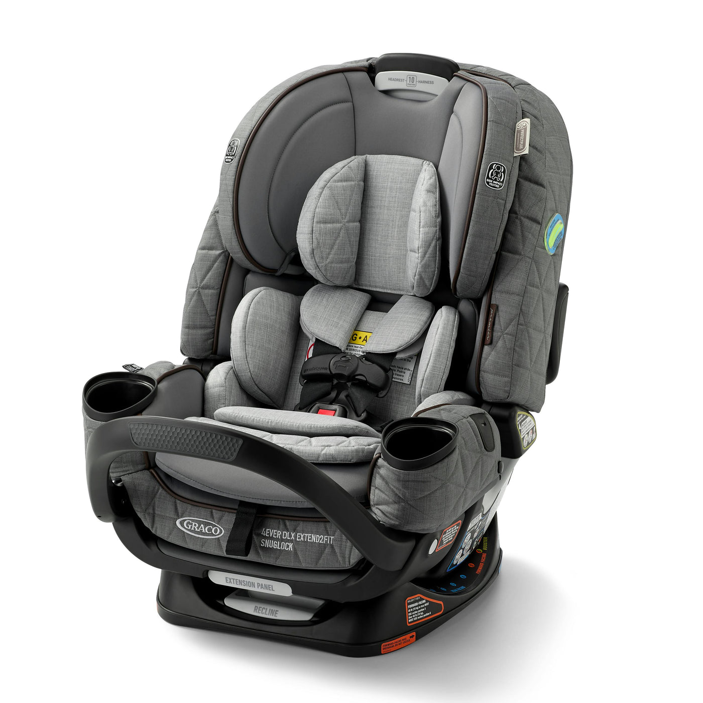 Graco® Premier 4Ever® DLX Extend2Fit® SnugLock® 4-in-1 Car Seat featuring Anti-Rebound Bar, Midtown™ Collection