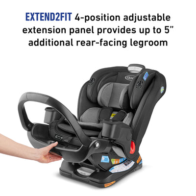 Extend2Fit® 3-in-1 Car Seat featuring Anti-Rebound Bar