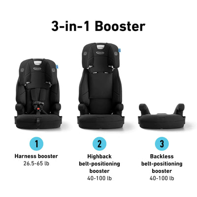 Tranzitions™ 3-in-1 Harness Booster