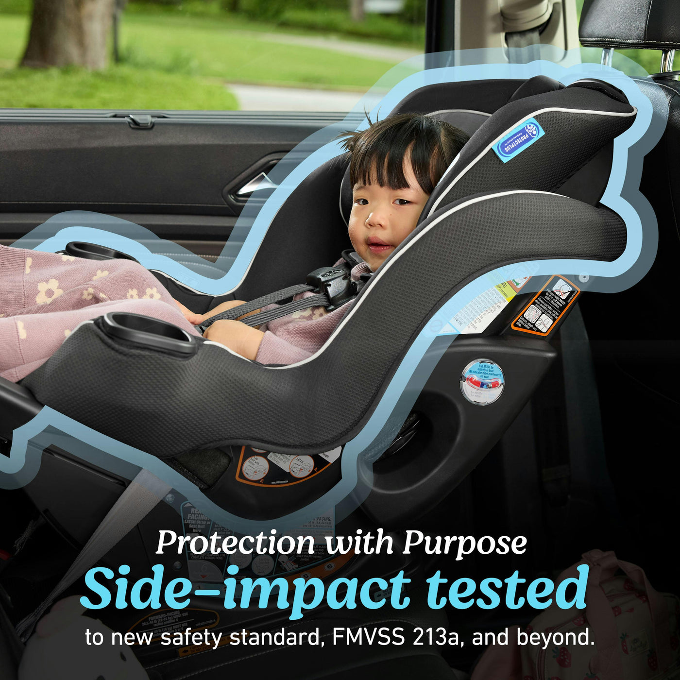 Extend2Fit® Convertible Car Seat
