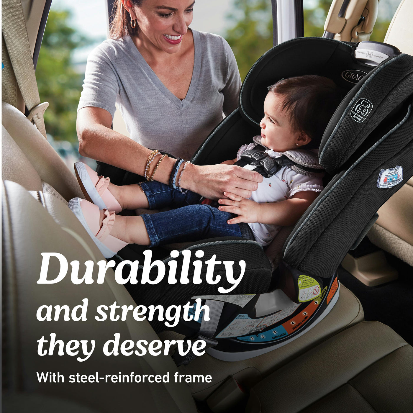 Grows4Me™ 4-in-1 Car Seat