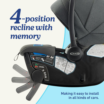 GoMax™ Infant Car Seat ft. Insta-Install™ Rigid LATCH