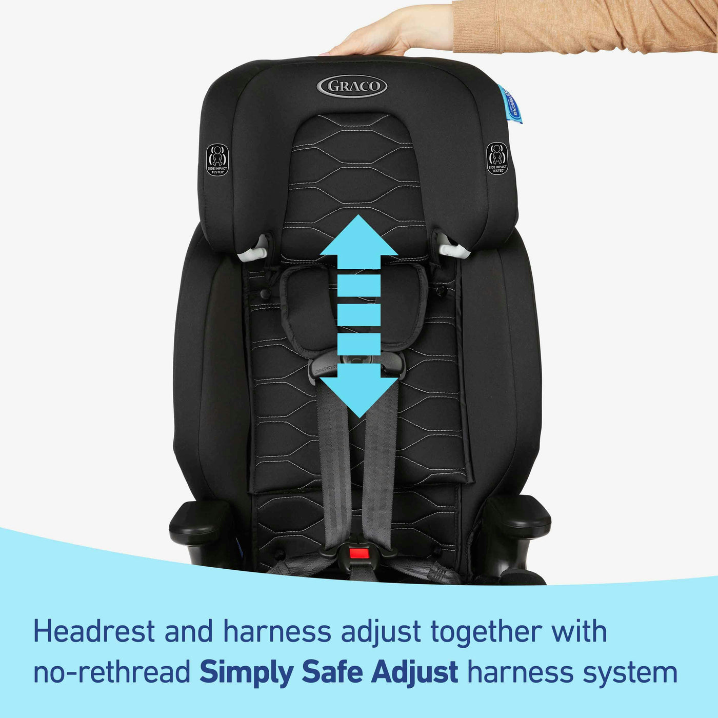 Nautilus® 2.0 LX 3-in-1 Harness Booster Car Seat