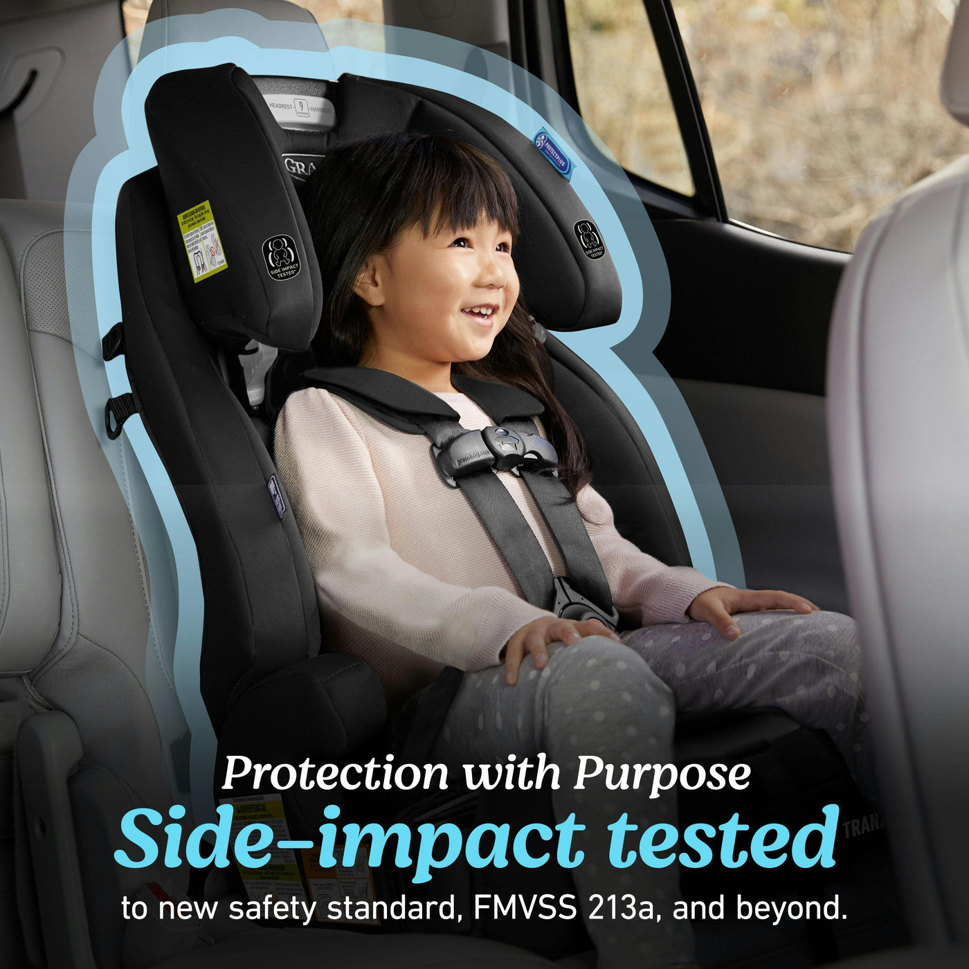 Tranzitions™ 3-in-1 Harness Booster