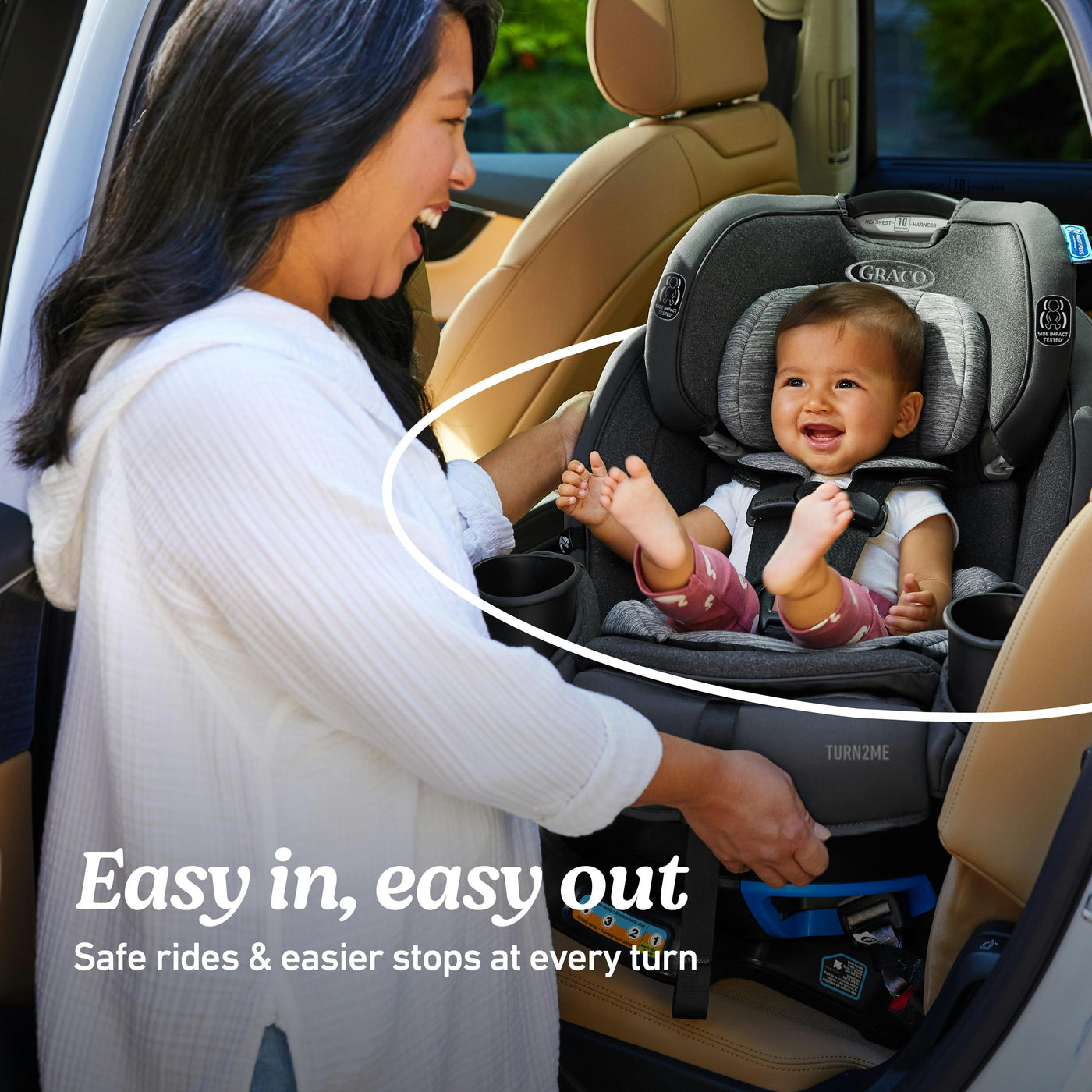 Turn2Me™ 3-in-1 Rotating Car Seat
